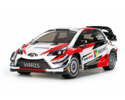 Tamiya '18 丰田 Gazoo Racing WRT Yaris 1/10 4WD 电动拉力赛汽车套件 — 第 1/2 张图片