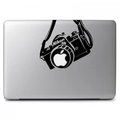 Nikon Camera Vinyl Decal Sticker for Apple Macbook Air Pro 11 13 15 17" Laptop - Image 1 of 2