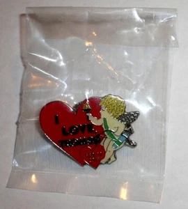 City of Tromso Norway Souvenir PIN "I LOVE TROMSO" Valentine Day FEB 14, 2018 - Bild 1 von 3