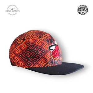 Miami Heat Aztec Forty Seven Snapback Cap Official NBA Hardwood  Classics - Picture 1 of 7