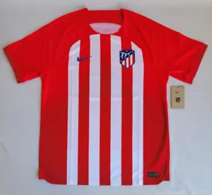 Maglia Calcio Uomo Taglia L Rosso Bianco Nike Atletico Madrid 2023/24 Home DX2680-613 - Foto 1 di 4