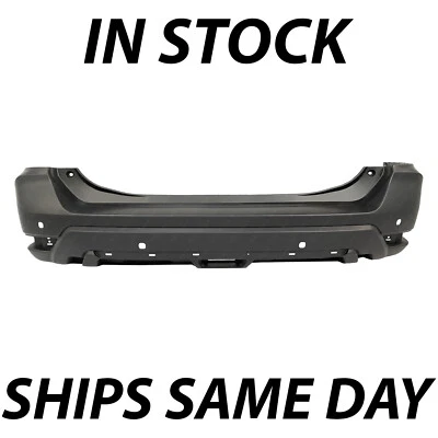 NEW Primered Rear Bumper Cover Replacement for 2019 2020 Nissan Rogue w/ Park Foto 1 de 4