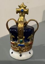 New ListingRoyal Jeweled Crown Peint Main Limoges, France, Hand Painted Crown Trinket Box