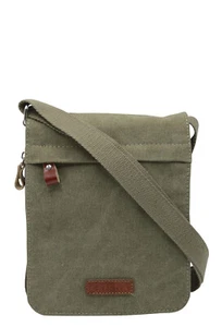 KATANA petit sac bandoulière unisexe en toile garni cuir réf 6506 (6 coul.disp. - Imagen 1 de 37