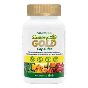Natures Plus Source of Life Gold 90 Vegan Capsules* - Picture 1 of 4