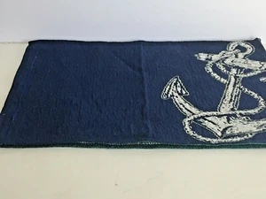 Anchor Design Nautica 2 Tovagliette Blu Bianco Spiaggia Costiera Estate 12,5" x 19" - Foto 1 di 6