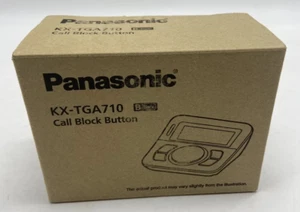 NOWY! Panasonic KXTGA710B Przycisk połączenia ROBOCALL Blocker -- PNPK4243002YA -- STAL W PUDEŁKU - Zdjęcie 1 z 6