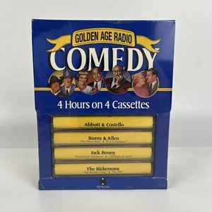 Golden Age Radio Comedy 4 Hours On 4 Cassettes Sealed New In Box - Picture 1 of 6