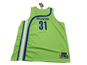 Vintage New Men's 60 Reebok NBA Atlanta Hawks #31 Jason Terry Authentic Jersey  - Picture 1 of 5