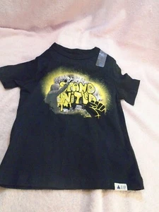 Gap Playtime Favorites Stand United T-Shirt 4 Years Toddler Black - Picture 1 of 4