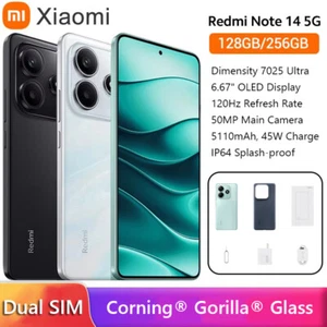 Xiaomi Redmi Note 14 5G Dimensión 7025-Ultra 12GB+256GB 5110mAh 50MP IOS 120Hz - Imagen 1 de 15
