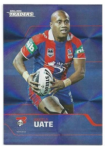 2013 NRL Traders Parallel PS96 Akuila UATE Newcastle Knights - Picture 1 of 1