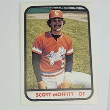 1981 Salt Lake City Gulls Minor League TCMA #23 G. Scott Moffitt (A)