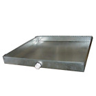 46 X 30 inch Drain Pan HVAC Accessory Part Universal Wall Ceiling Leakage Steel