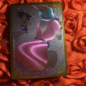 Bulma Dragon Ball Z BACK GODDESS ACG Waifu HOLO Anime Girl Card - Picture 1 of 5