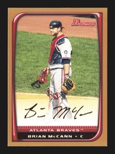 2008 Bowman Baseball Gold #61 Brian McCann