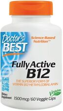 Doctor's Best Fully Active B12, 1500mcg - 60 Vcaps