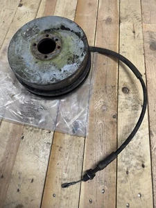 Land Rover Defender Tdci Handbremstrommel Set Bremsbackensatz komplett & Seilzug - Bild 1 von 4