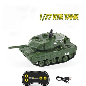 RC Mini Panzer 1/77 Deutscher Panther RTR Funksteuerung WW2 Panzer 2.4G Geschenk - Bild 1 von 1