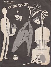 Jazz In '59 Vintage Music Art Poster - 0519 