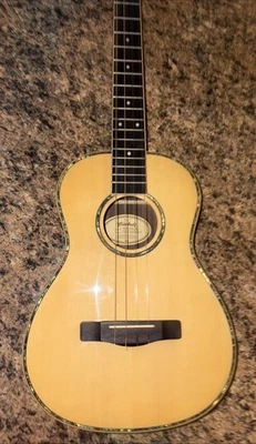 Mitchell MUB70S Baritone Ukulele Natural w/ Black Carrying Case - Image 1 of 4