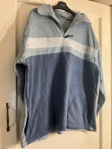 NL Active new look mens blue fleece hoodie size XL - Picture 1 of 2