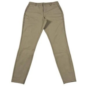 BYLT Everyday Pants Mens Large Khaki Brown Slim Fit Stretch Casual Workwear - Picture 1 of 9