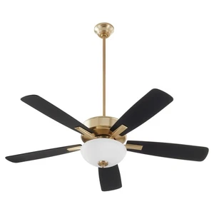 Aged Brass 52"Ceiling Fan from the Ovation Collection - Picture 1 of 1