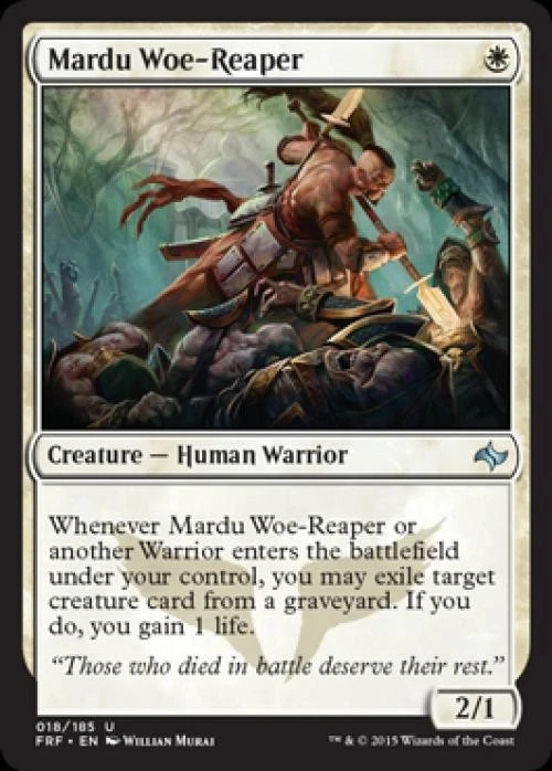 Mardu Woe-Reaper - Medium Play MTG Fate Reforged - Image 1 of 1