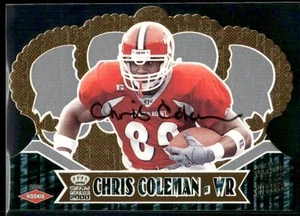 2000 Pacific Crown Royale #116 Chris Coleman Rookie Autographs - Bild 1 von 2