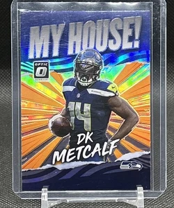 2021 Donruss Optic #MH-18 DK Metcalf My House! Silver Seattle Seahawks (W) - Picture 1 of 2