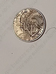 1996 D Error Quarter Struck Through Grease Obverse/Reverse Prime Error Coin! - Picture 1 of 7
