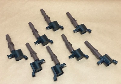 VENTA 2008-2010 Mustang GT 4,6 L Accel SuperCoil Motor Bobinas de encendido Negro 8 unidades Foto 1 de 2