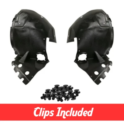 Fender Liner Front Section Set w/ Clips For 2008-2013 Cadillac CTS GM1249198 Foto 1 de 3