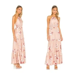 Camila Coelho | Neu mit Etikett Pedro Maxikleid in Blush Floral Größe S - Bild 1 von 9