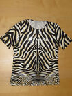JOYE Und FUN Shirt T Shirt M 38 Zebra Savanne Glitzer