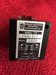 SYRACUSE TIMER TIR-24A-1-1 NEW - Picture 1 of 1