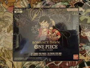 One Piece Card Game Romance Dawn Booster Box OP-01 (White Bottom) FACTORY SEALED - Picture 1 of 8