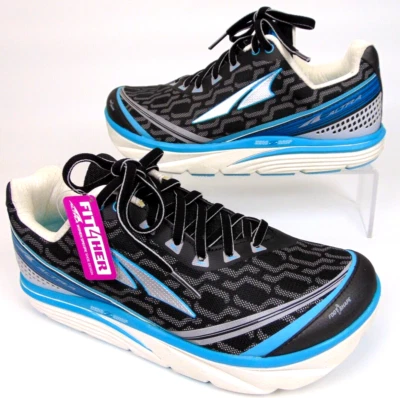 ALTRA Women's Torin IQ Road Running Athletic Shoes, Size 8.5 Med, Black/Blue NEW - Image 1 of 4