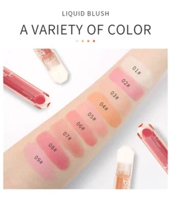 Soft Natural Finish Matte Liquid Blush Powder Single Color Nude Blushes Sticks - Picture 1 of 22