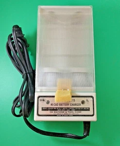 VINTAGE OK MACHINE & TOOL CORP BC-3-115 NI-CAD BATTERY CHARGER      BC3115 - Picture 1 of 4
