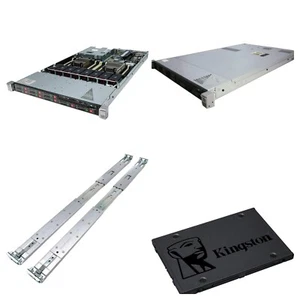 HP ProLiant DL360P G8 Server 2.60Ghz 16-Core 96GB 2X 960GB SSD + Rack rail kit - Picture 1 of 8