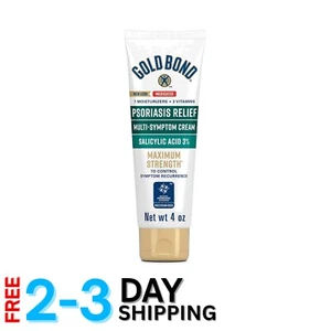Soothing Multi-Symptom Psoriasis Relief Cream - 4 oz. for Itchy, Irritated Skin - Picture 1 of 16