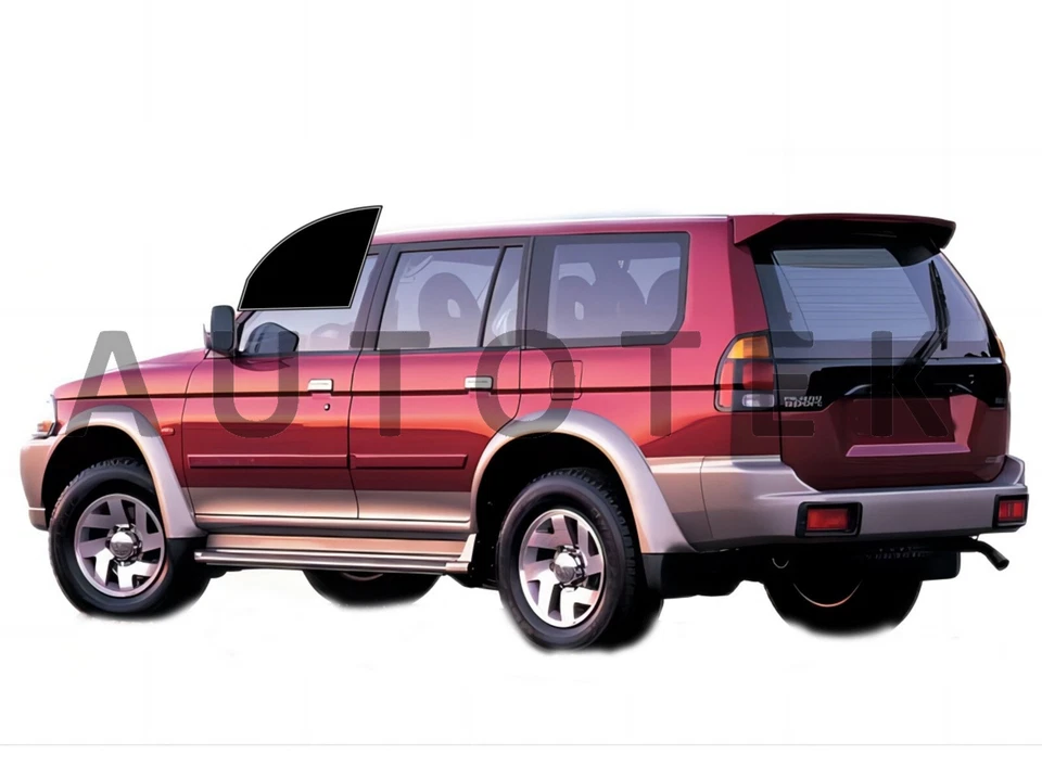 Película precortada ventanas delanteras de dos puertas para Mitsubishi Montero Sport 2000-2004 tinte Foto 1 de 4