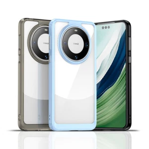 For Huawei Mate 60 / 60 Pro Clear Acrylic Shockproof Protective Phone Cover Case - Picture 1 of 19