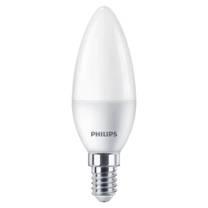 PHILIPS E14 CorePro LED Kerzenlampe 5W wie 40W 6500K tageslichtweiß opalweiß - Bild 1 von 2