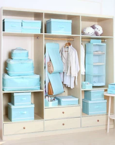 Mint Spot-4 Layer Storage hanger Organizer For Cloth sundries towel 30*30*80cm - Picture 1 of 21