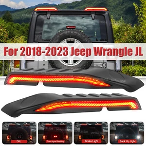 Luces traseras LED de alto montaje señal de giro inverso de freno para Jeep Wrangler JL 18-23 - Imagen 1 de 15