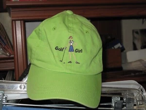 Sombrero de golf para niña de las niñas.(Sombreros Imperiales) Verde. OSFM ajustable - Imagen 1 de 4