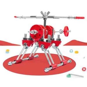Helicóptero Skybit 3 en 1 de juguete STEM de construcción y construcción para niños mayores de 6 años - Imagen 1 de 7